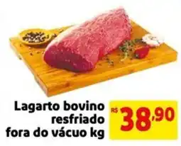 Mercado Extra Lagarto bovino resfriado fora do vácuo oferta