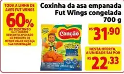 Mercado Extra Coxinha da asa empanada fut wings congelada oferta