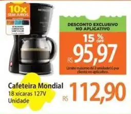 Atacadão Cafeteira Mondial oferta