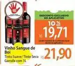 Atacadão Máximo - vinho sangue de boi oferta
