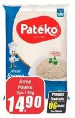 Panelão Arroz Patéko Tipo 1 oferta