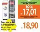 Atacadão Dove - desodorante aerossol oferta