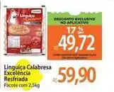 Atacadão Pacote - linguiça calabresa excelência resfriada oferta