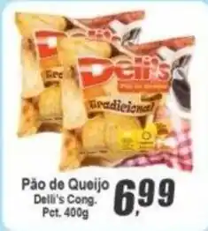 Panelão Pão de Queijo Dell's Cong. oferta