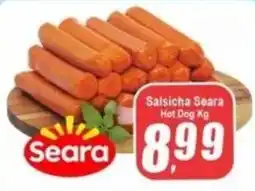 Panelão Salsicha Seara Hot Dog oferta
