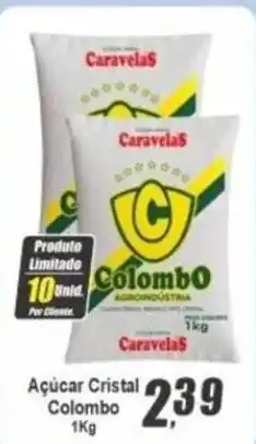 Panelão Açúcar Cristal Colombo oferta