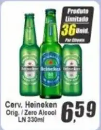 Panelão Cerv. Heineken Orig. / Zero Alcool oferta