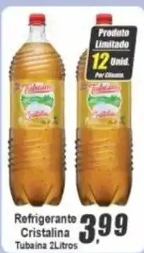Panelão Refrigerante Cristalina Tubaina 2 Litros oferta