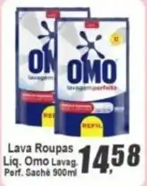Panelão Lava Roupas Liquido Omo Lavagem Perfeita oferta