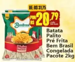 Big Supermercados Batata palito pré frita bem brasil oferta