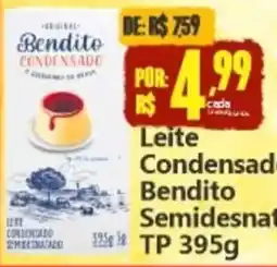 Big Supermercados Leite condensado bendito semidesnatado oferta