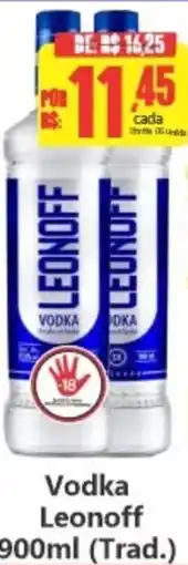 Big Supermercados Vodka leonoff oferta