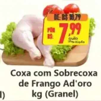 Big Supermercados Coxa com Sobrecoxa de Frango Ad'oro oferta