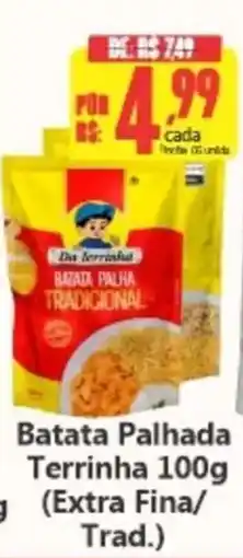 Big Supermercados Batata Palhada Terrinha oferta
