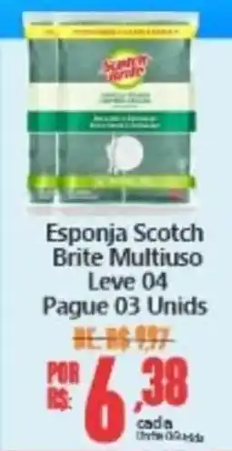Big Supermercados Esponja scotch brite multiuso oferta