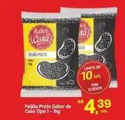 Fort Atacadista Delicias da casa - feijão preto oferta