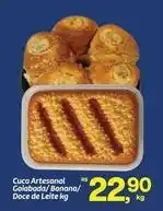 Fort Atacadista Cuca artesanal goiabada/ banana/doce de leite oferta
