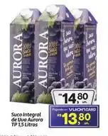 Fort Atacadista Aurora - suco integral de uva oferta