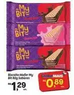 Fort Atacadista Sabores - biscoito wafer my bif oferta
