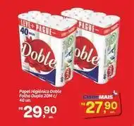 Fort Atacadista Doble - papel higiênico folha dupla oferta