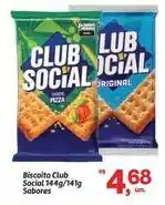 Fort Atacadista Original - biscoito club social 144g/141g oferta