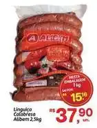 Fort Atacadista Alibem - linguiça calabresa oferta