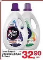 Fort Atacadista Mon bijou - lava roupas líquido oferta