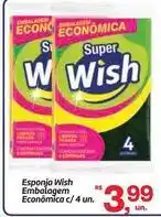 Fort Atacadista Wish - esponja embalagem econômica oferta