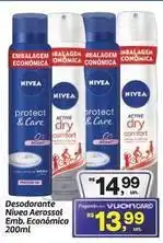 Fort Atacadista Nivea - desodorante aerossol emb. econômica oferta