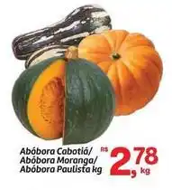 Fort Atacadista Paulista - abóbora cabotia oferta