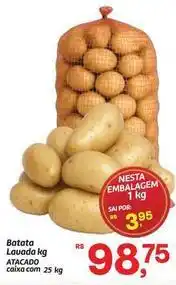 Fort Atacadista Rs - batata lavada kg oferta