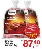 Fort Atacadista Frimesa - linguiça toscana oferta