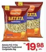 Fort Atacadista Chef - batata pré-frita easy tradicional congelada oferta