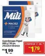 Fort Atacadista Mili - guardanapo papel oferta