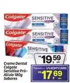 Sabores - creme dental sensitive pro-alivio sabores