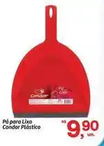 Fort Atacadista Condor - pó para lixo plástico oferta