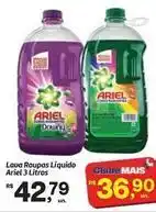Fort Atacadista Ariel - lava roupas líquido 3 litros oferta