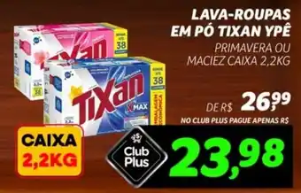 Supermercado Cubatao Lava-roupas em pó tixan ypê oferta
