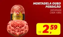 Supermercado Cubatao Mortadela ouro perdigão oferta