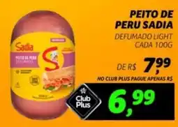 Supermercado Cubatao Peito de peru sadia defumado light oferta