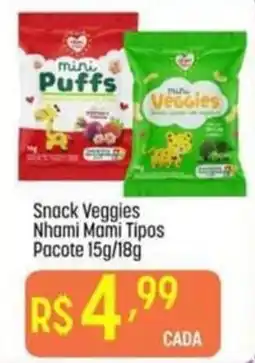 Muffato Snack veggies nhami mami tipos oferta