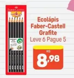 Supermercados Jau Serve Ecolápis faber-castell grafite oferta