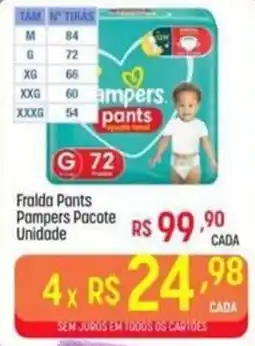Muffato Fralda pants pampers pacote unidade oferta