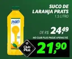 Supermercado Cubatao Suco de laranja prats oferta