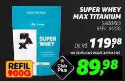 Supermercado Cubatao super whey max titanium oferta