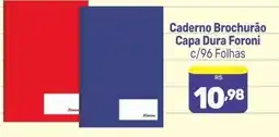 Supermercados Jau Serve Caderno Brochurão Capa Dura Foroni oferta