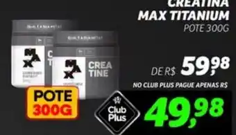Supermercado Cubatao Creatina max titanium oferta