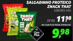 Supermercado Cubatao Salgadinho proteico znack that oferta