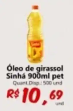Supermercados Manentti Óleo de girassol Sinhá oferta