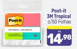 Supermercados Jau Serve Post-it 3M Tropical oferta